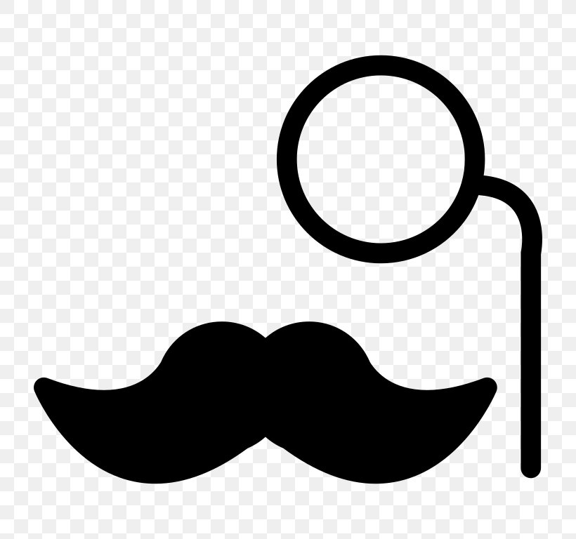 Moustache Stock Photography Royalty-free, PNG, 768x768px, Moustache, Area, Beard, Black, Black And White Download Free