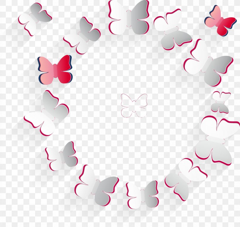 Paper Butterfly, PNG, 1192x1129px, Paper, Butterfly, Designer, Flower, Heart Download Free