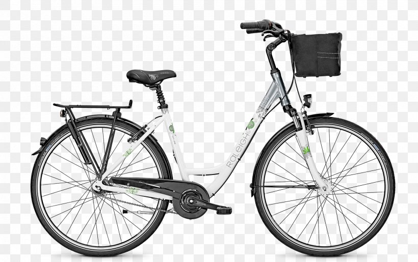 Raleigh Bicycle Company City Bicycle Trekkingrad, PNG, 2000x1258px, Raleigh Bicycle Company, Bicycle, Bicycle Accessory, Bicycle Drivetrain Part, Bicycle Frame Download Free