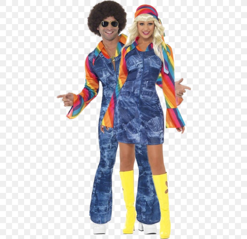 1970s Costume Party Clothing Halloween Costume, PNG, 500x793px, Costume Party, Bellbottoms, Clothing, Costume, Couple Costume Download Free