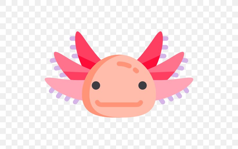 Axolotl Animal Clip Art, PNG, 512x512px, Axolotl, Animal, Cartoon, Fictional Character, Nose Download Free