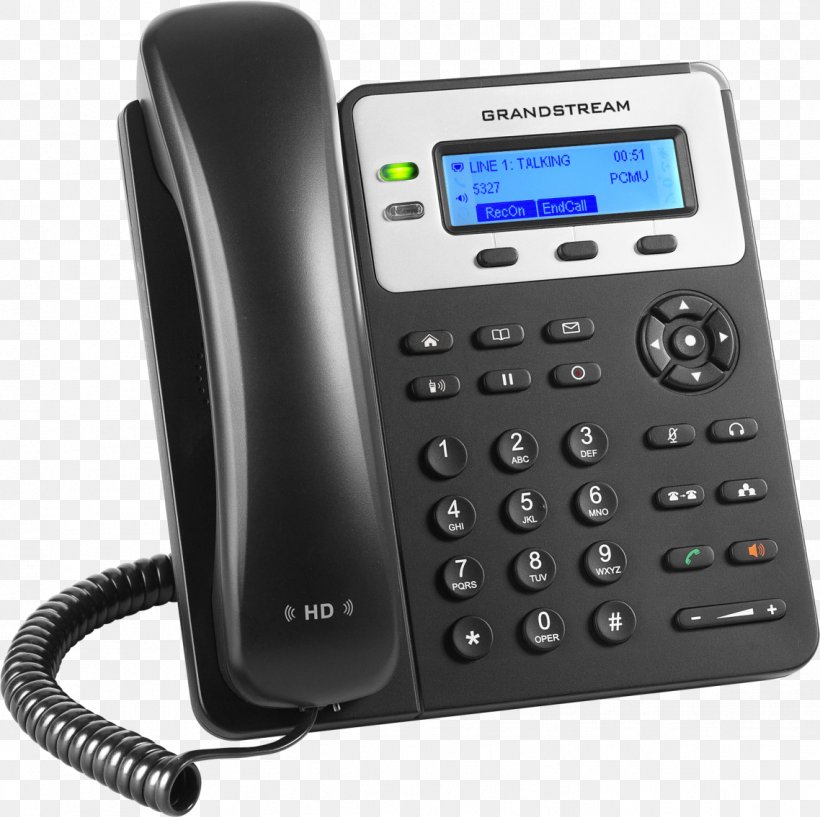 Grandstream GXP1625 Grandstream Networks VoIP Phone Telephone Voice Over IP, PNG, 1138x1135px, Grandstream Gxp1625, Answering Machine, Business Telephone System, Caller Id, Corded Phone Download Free