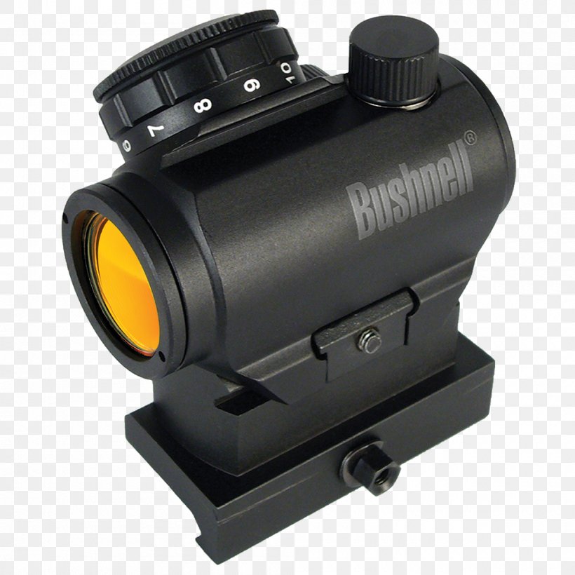 Red Dot Sight Bushnell Corporation Telescopic Sight Reflector Sight, PNG, 1000x1000px, Watercolor, Cartoon, Flower, Frame, Heart Download Free