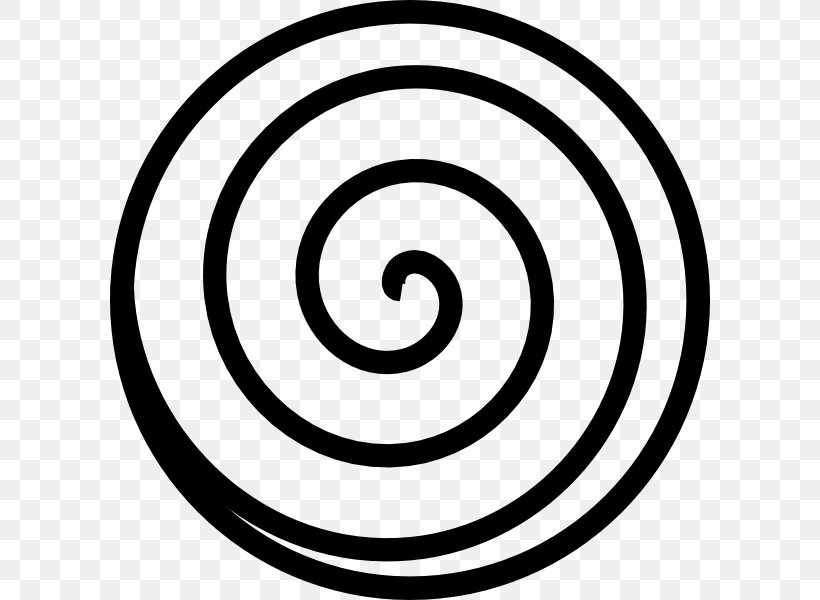 Spiral Clip Art, PNG, 600x600px, Spiral, Archimedean Spiral, Area, Black And White, Golden Spiral Download Free