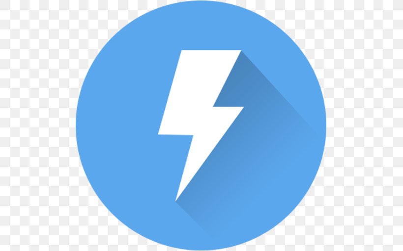 Circle Lightning Electricity Stapleford Aerodrome Thunder, PNG, 512x512px, Lightning, Ampere, Blue, Brand, Electric Charge Download Free