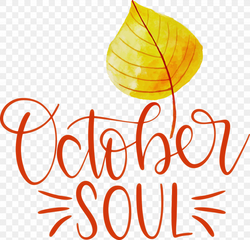 October Soul October, PNG, 3000x2884px, October, Biology, Leaf, Logo, Meter Download Free