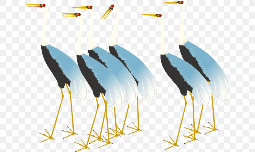 Red-crowned Crane Bird Clip Art, PNG, 656x490px, Crane, Animal, Beak, Bird, Element Download Free