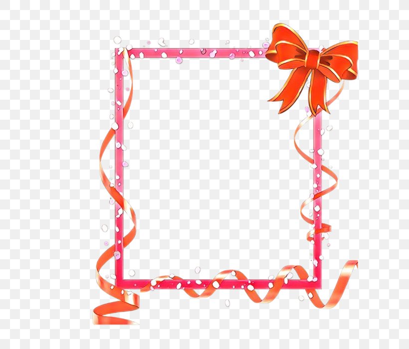 Pink Ribbon, PNG, 700x700px, Cartoon, Birthday, Borders And Frames, Heart, Picture Frame Download Free