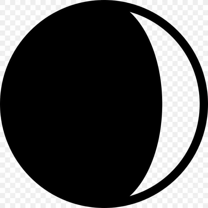 Crescent Moon, PNG, 1600x1600px, Crescent, Astrology, Black, Black And White, Computer Font Download Free
