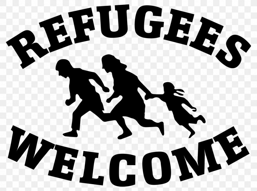 Refugee European Migrant Crisis Welcome Clip Art, PNG, 1600x1194px, Refugee, Area, Black, Black And White, Brand Download Free