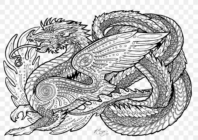 Chinese Cloud, PNG, 1672x1182px, Drawing, Cartoon, Chinese Dragon, Cloud, Coloring Book Download Free