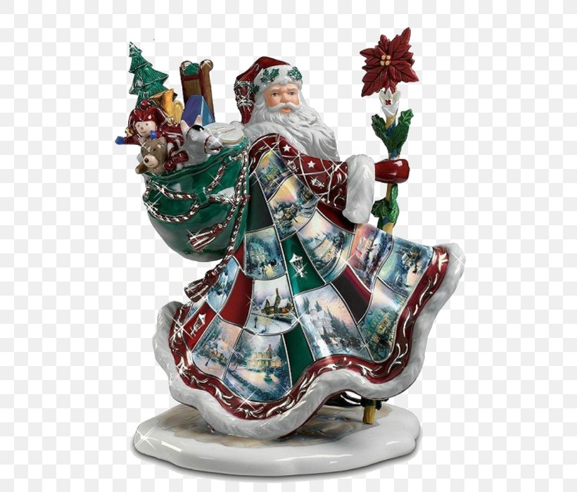 Christmas Ornament Santa Claus Figurine Christmas Decoration, PNG, 541x699px, Christmas Ornament, Angel, Artist, Bradford Exchange, Christmas Download Free