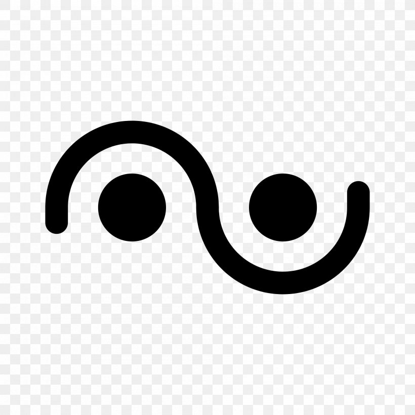 Emoticon Logo Brand, PNG, 2000x2000px, Emoticon, Black And White, Brand, Logo, Symbol Download Free