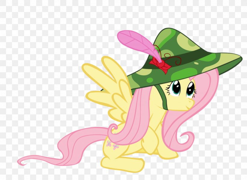 Fluttershy Applejack Party Hat Horse, PNG, 1024x748px, Fluttershy, Animal Figure, Applejack, Art, Cartoon Download Free