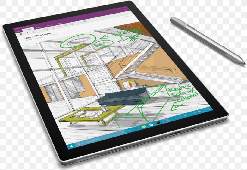 Ipad Cartoon, PNG, 963x663px, Surface Pro 4, Diagram, Gadget, Intel Core, Ipad Download Free