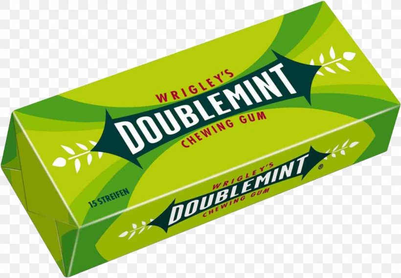 Chewing Gum Wrigley Company Doublemint Extra Wrigley's Spearmint, PNG, 1418x986px, Chewing Gum, Brand, Candy, Chewing, Doublemint Download Free