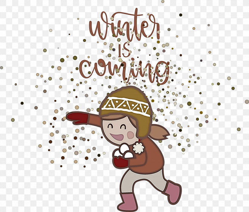Winter Hello Winter Welcome Winter, PNG, 2999x2553px, Winter, Cartoon, Christmas Day, Christmas Ornament M, Happiness Download Free