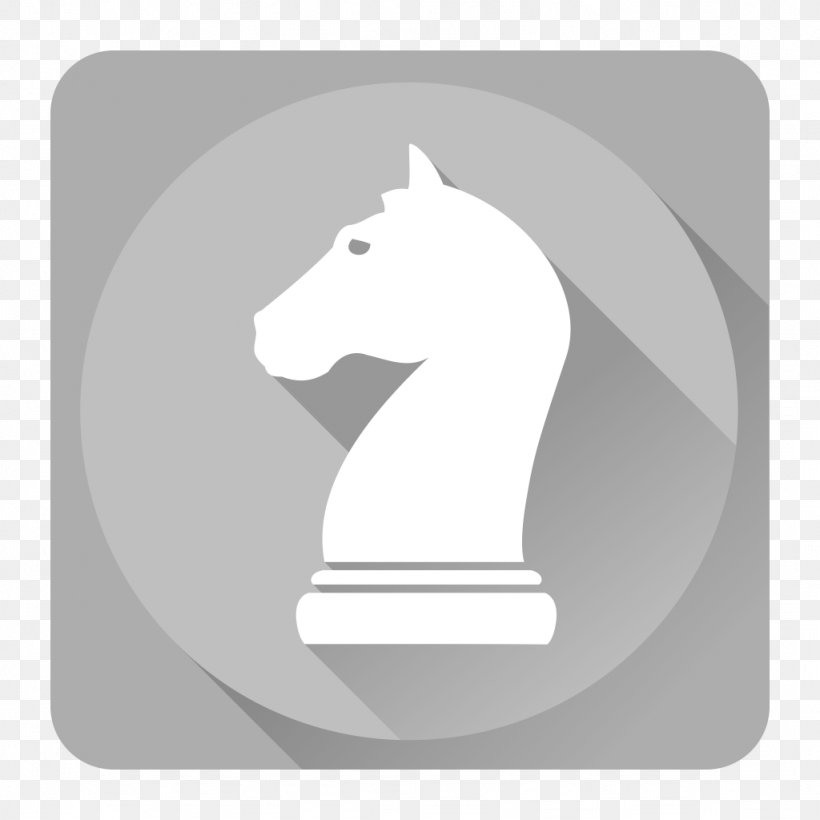 Horse Like Mammal Fictional Character Illustration, PNG, 1024x1024px, Chess, Black And White, Board Game, Chess Online Play Chess Live, Draughts Download Free