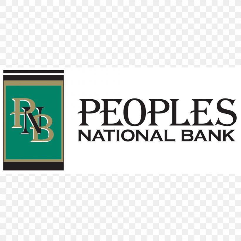 Peoples National Bank Branch People's Bank, PNG, 1000x1000px, Bank, Area, Banner, Branch, Brand Download Free