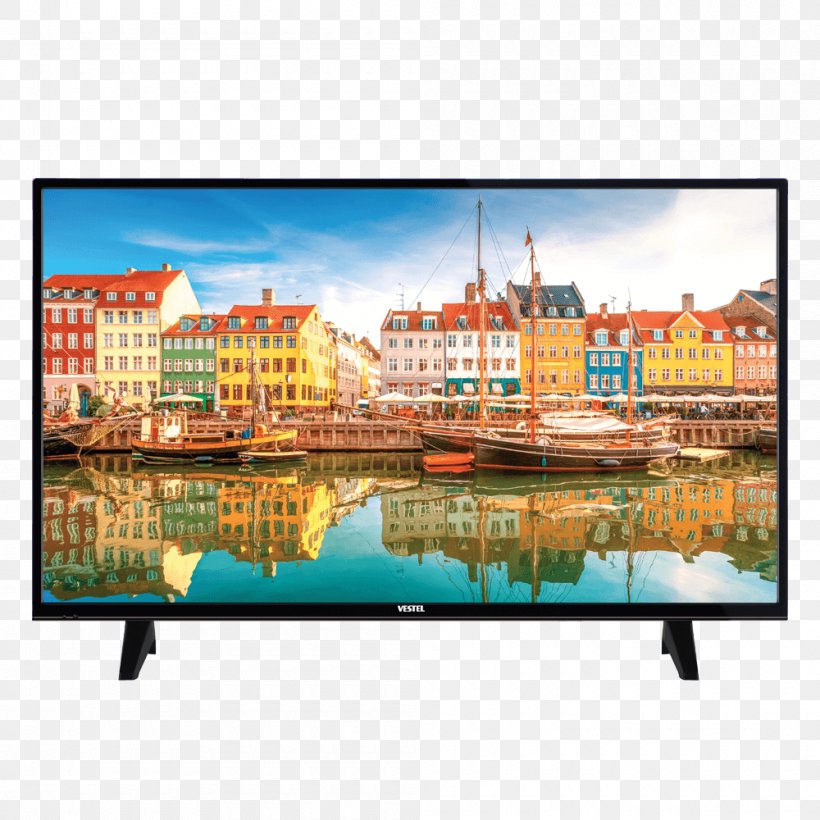 Vestel SATELLITE HB5000 HD Ready High-definition Television LED-backlit LCD, PNG, 1000x1000px, 4k Resolution, Vestel, Advertising, Display Advertising, Display Device Download Free