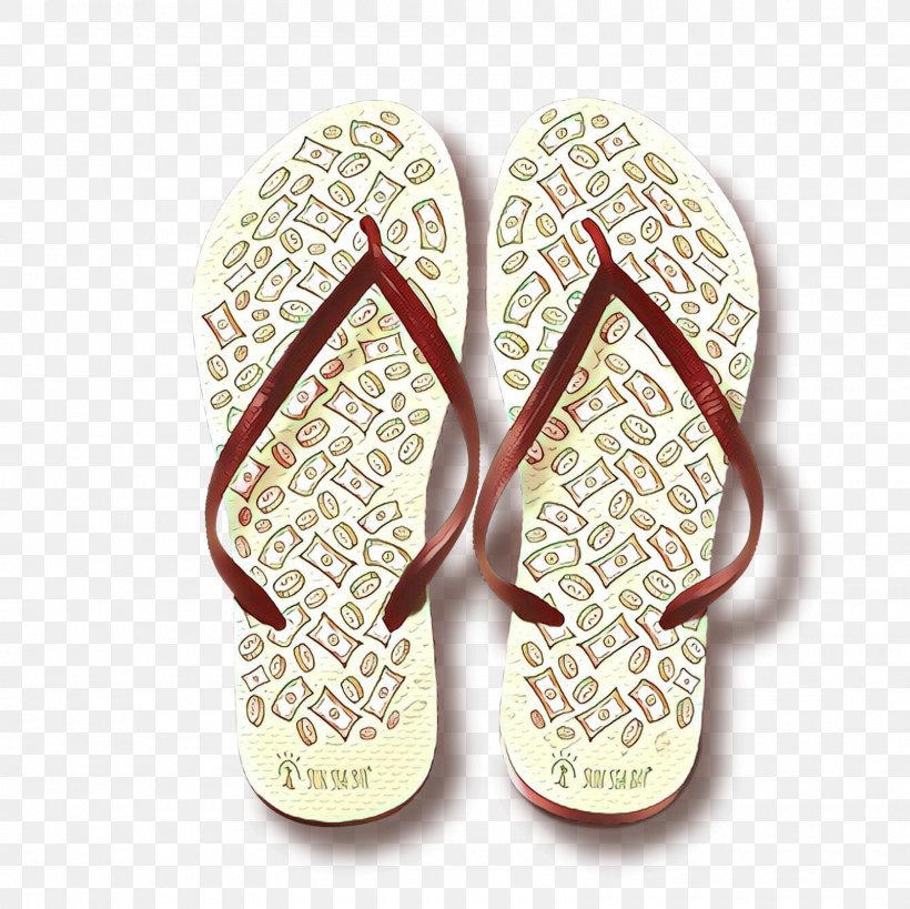 Footwear Flip-flops Shoe Slipper Beige, PNG, 1600x1600px, Cartoon, Beige, Flipflops, Footwear, Sandal Download Free
