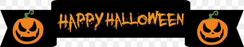 Happy Halloween Banner, PNG, 3935x768px, Happy Halloween Banner, Bottle, Logo, M, Meter Download Free