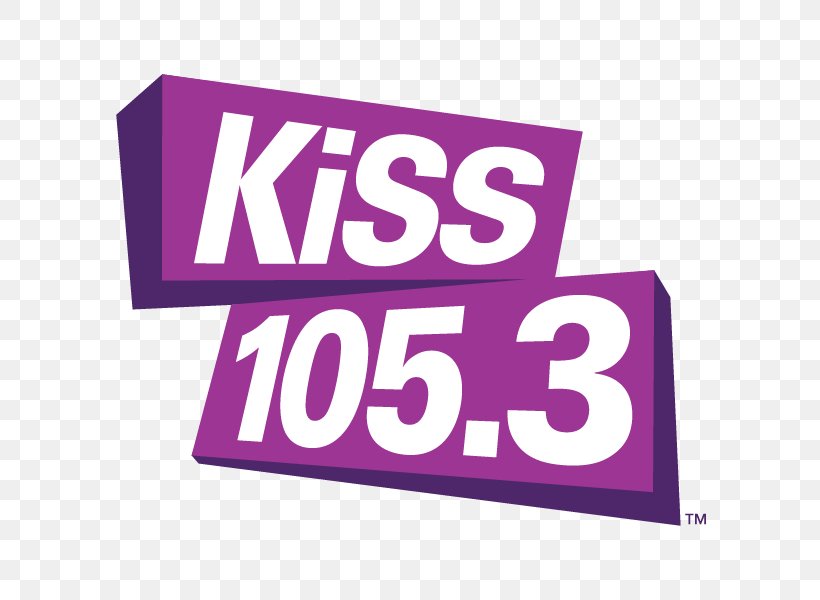 Ottawa KiSS 105.3 Sudbury KiSS Radio CISS-FM CKIS-FM, PNG, 600x600px, Ottawa, Adult Contemporary Music, Area, Banner, Brand Download Free