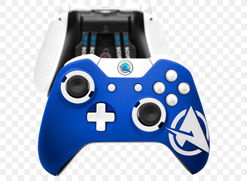 Xbox One Controller Xbox 360 Controller Game Controllers, PNG, 600x600px, Xbox One Controller, All Xbox Accessory, Blue, Electric Blue, Electronic Device Download Free