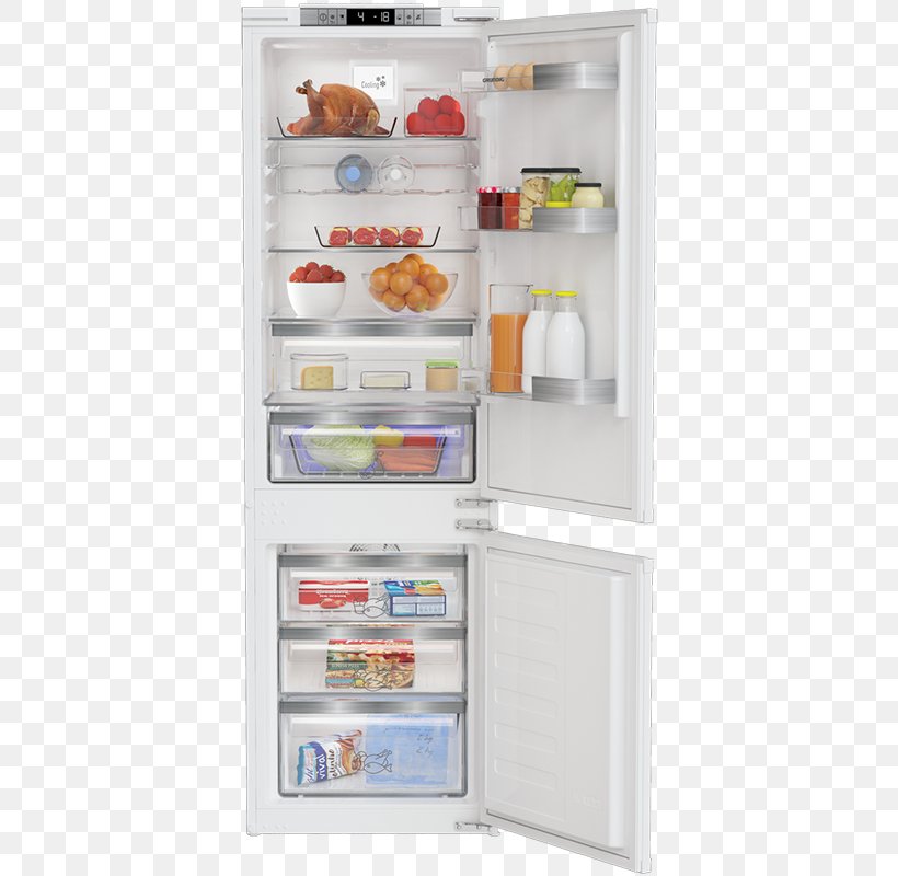 Auto-defrost Refrigerator Freezers Refrigeration Grundig, PNG, 800x800px, Autodefrost, Compressor, Direct Cool, Drawer, Fan Download Free