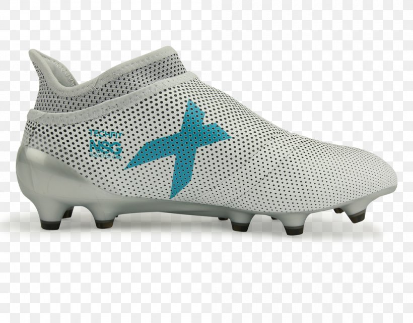Cleat Adidas X 17+ Purespeed FG White Energy Blue Clear Grey Football Boot Adidas Kids X 17 Purespeed FG White Energy Blue Clear Grey, PNG, 1000x781px, Cleat, Adidas, Athletic Shoe, Blue, Comfort Download Free