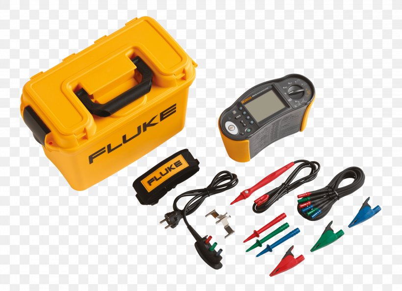 Fluke Corporation Multimeter Multifunction Tester Electronic Test Equipment Software Testing, PNG, 3000x2176px, Fluke Corporation, Calibration, Computer Software, Crocodile Clip, Electrical Engineering Download Free