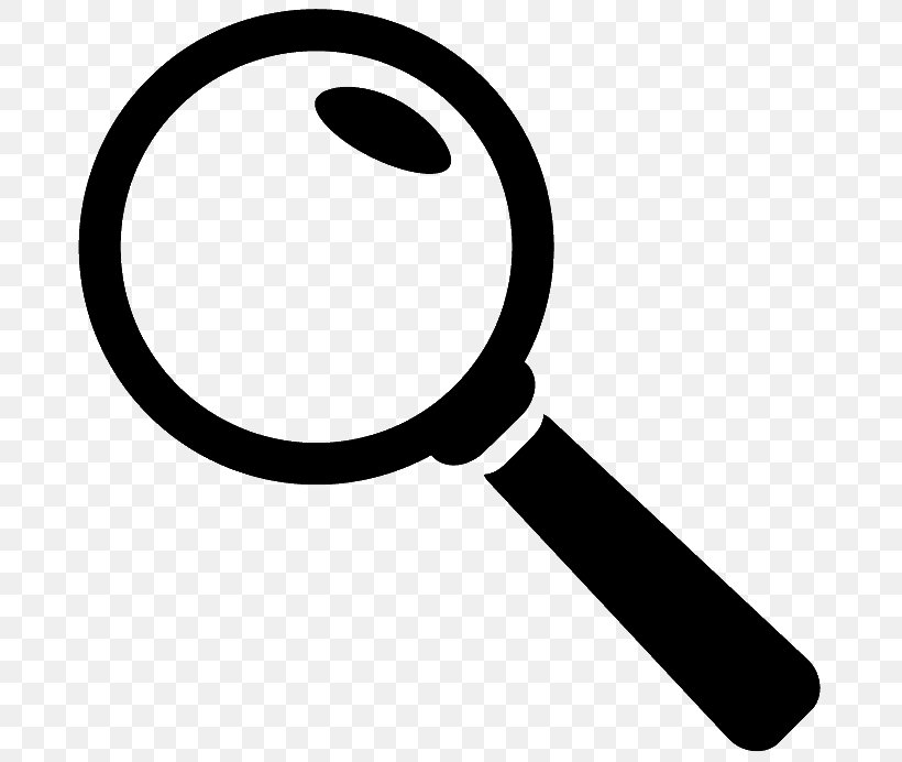 Magnifying Glass Flat Design, PNG, 694x692px, Magnifying Glass, Black And White, Flat Design, Glass, Icon Design Download Free
