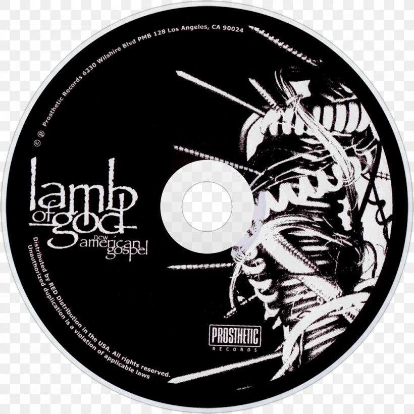 Phonograph Record In The Absence Of The Sacred New American Gospel Compact Disc Lamb Of God, PNG, 1000x1000px, Phonograph Record, Brand, Certificate Of Authenticity, Compact Disc, Dvd Download Free