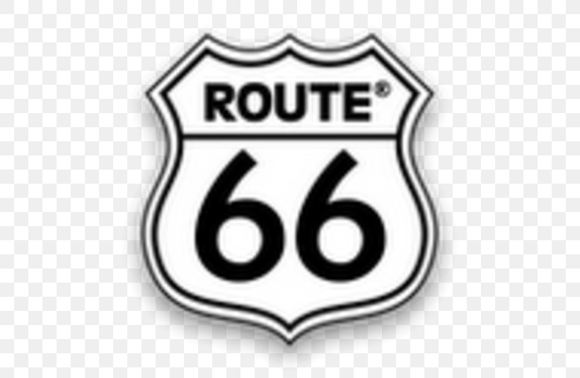 U.S. Route 66 Sign Road Sticker Logo, PNG, 535x535px, Us Route 66, Area, Brand, Decal, Label Download Free