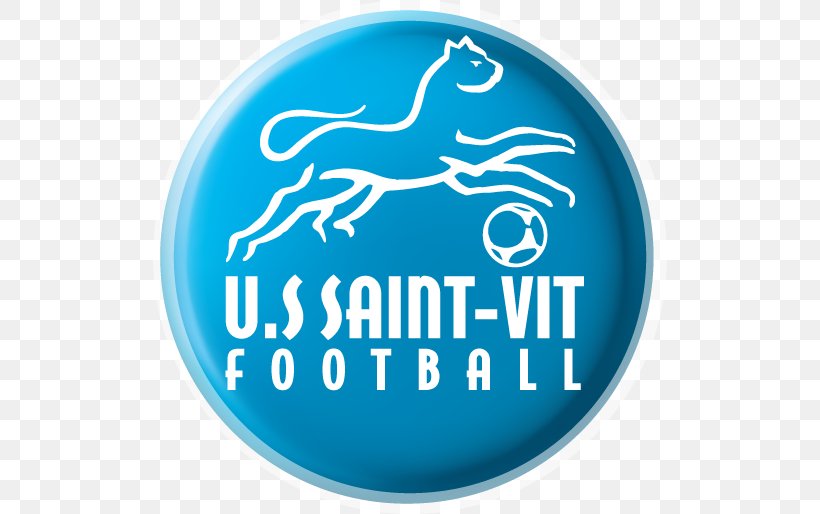 Union Sportive De Saint-Vit Logo Brand Football Font, PNG, 514x514px, Logo, Area, Blue, Brand, Football Download Free