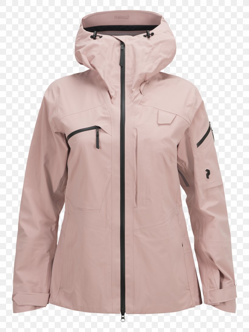 Jacket Ski Suit Hoodie Peak Performance Skiing, PNG, 1110x1480px, Jacket, Beige, Clothing, Goretex, Hardshell Download Free