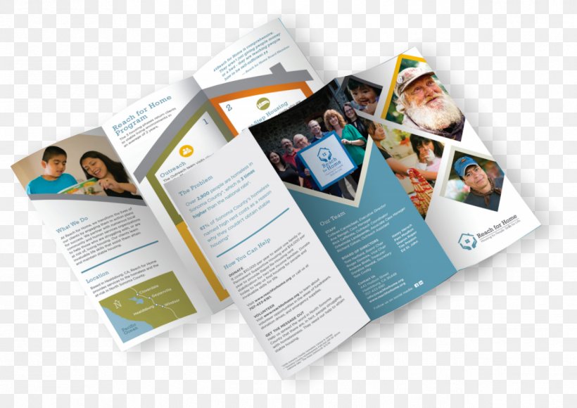 Reach For Home Brochure Image Homeless Shelter Marketing, PNG, 1268x897px, Reach For Home, Advertising, Brand, Brochure, Graybird Foundation Download Free