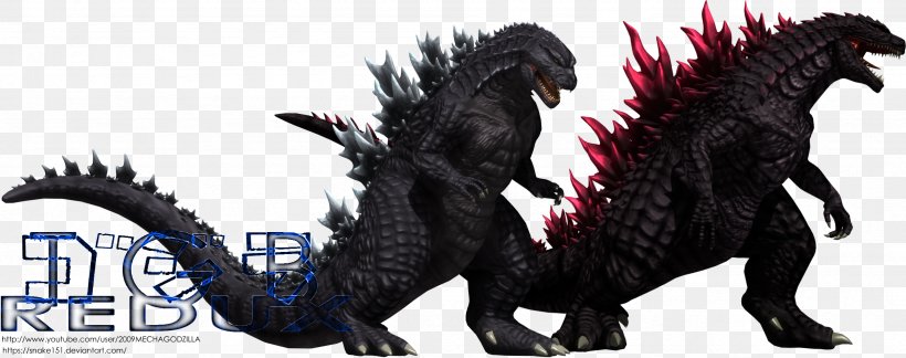 Godzilla Gorosaurus Toho Co., Ltd. Character Drawing, PNG, 2462x975px, Godzilla, Art, Character, Deviantart, Digital Art Download Free