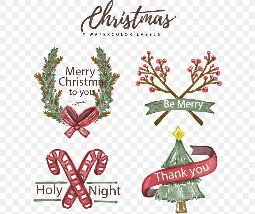 Hand-painted Watercolor Christmas Decoration Wreath, PNG, 609x687px, Christmas, Advent, Branch, Christmas Card, Christmas Decoration Download Free