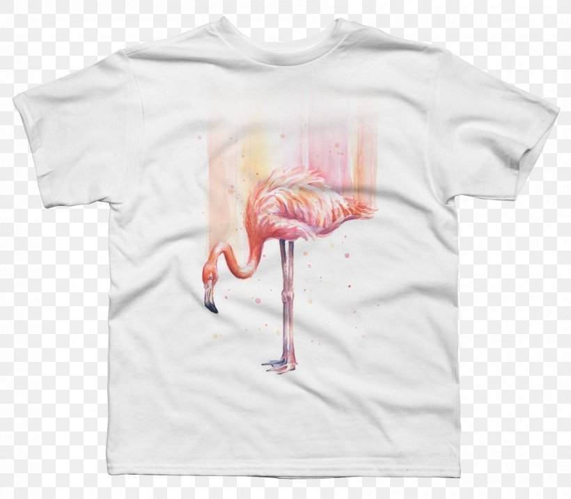 T-shirt Watercolor Painting Sleeve Graphic Design, PNG, 1800x1575px, Tshirt, Art, Beak, Bird, Clothing Download Free