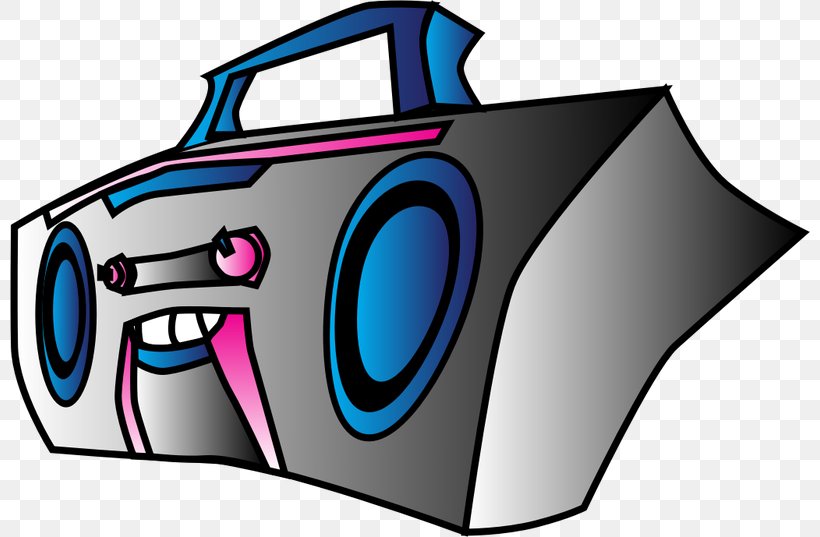 1980s Boombox Clip Art, PNG, 800x537px, Boombox, Artwork, Automotive Design, Cartoon, Drawing Download Free