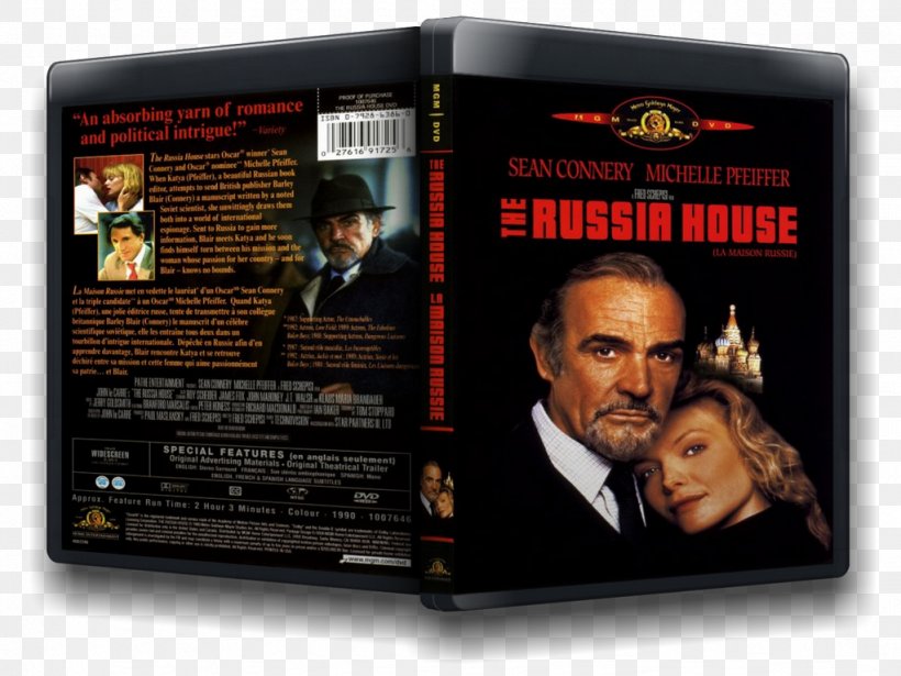 Ken Russell The Russia House Film Sean Connery Michelle Pfeiffer, PNG, 1023x768px, Film, Dvd, J T Walsh, Michelle Pfeiffer, Roy Scheider Download Free