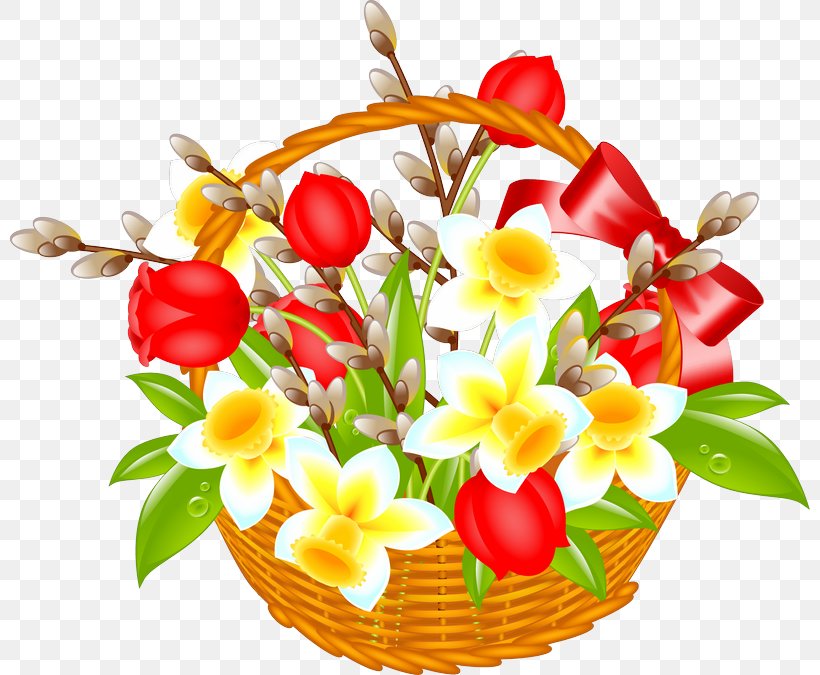 Vector Graphics Stock Illustration Easter Basket, PNG, 800x675px, Easter Basket, Anthurium, Artificial Flower, Basket, Bouquet Download Free