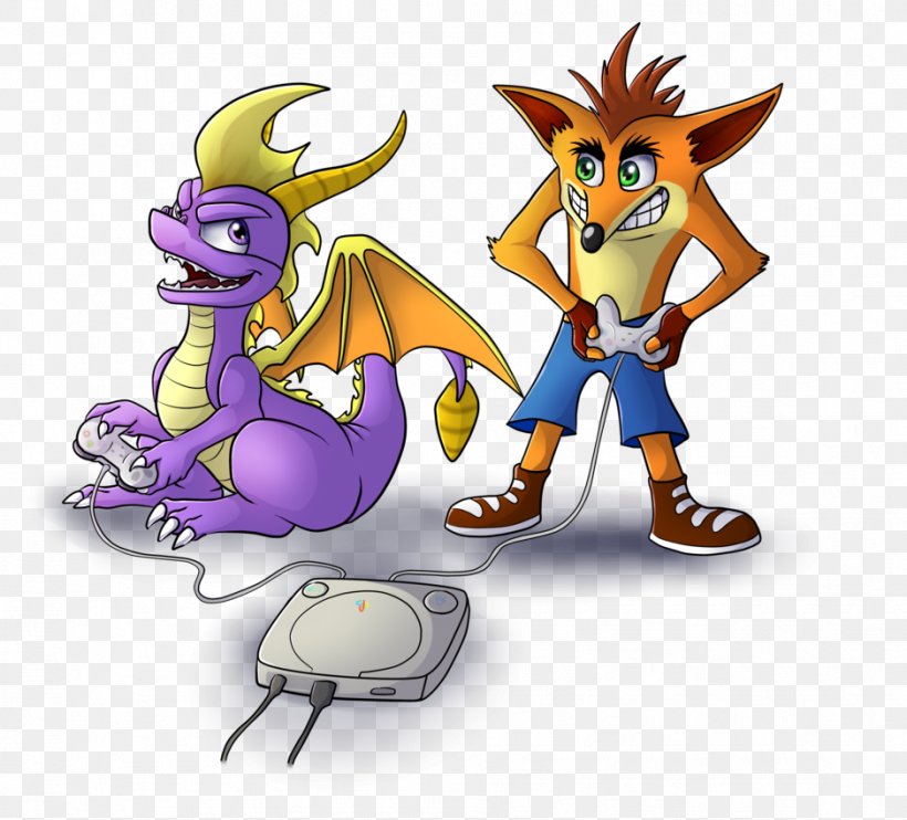 Crash Bandicoot Purple: Ripto's Rampage And Spyro Orange: The Cortex Conspiracy Spyro The Dragon PlayStation Video Game, PNG, 939x850px, Spyro The Dragon, Art, Cartoon, Crash Bandicoot, Deviantart Download Free