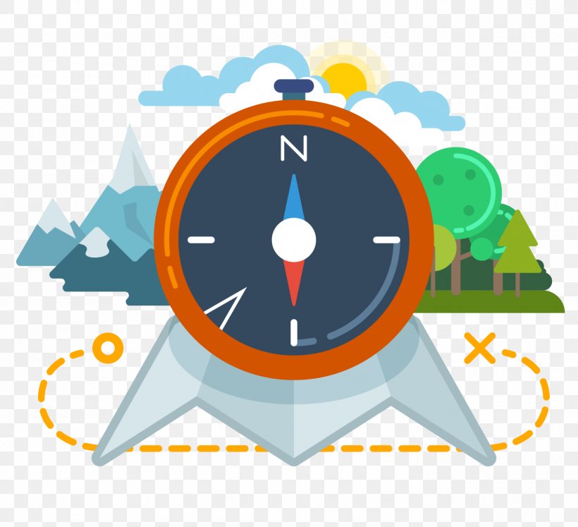 Illustration, PNG, 1396x1273px, Real Time Kinematic, Cartoon, Clock, Flat Design, Global Positioning System Download Free