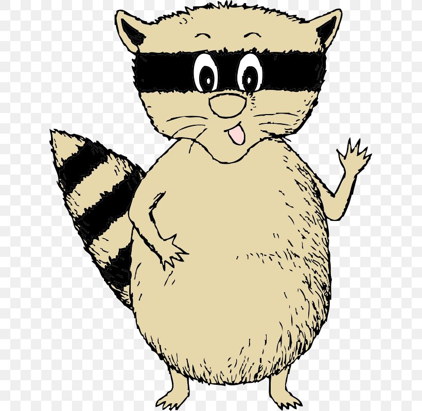 Raccoon Vector Graphics Clip Art Image Cartoon, PNG, 627x800px, Raccoon, Animal, Artwork, Carnivoran, Cartoon Download Free