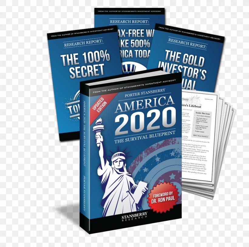 America 2020: The Survival Blueprint United States Book Stansberry Research Drawing, PNG, 979x972px, United States, Bibliography, Book, Bookcase, Brand Download Free
