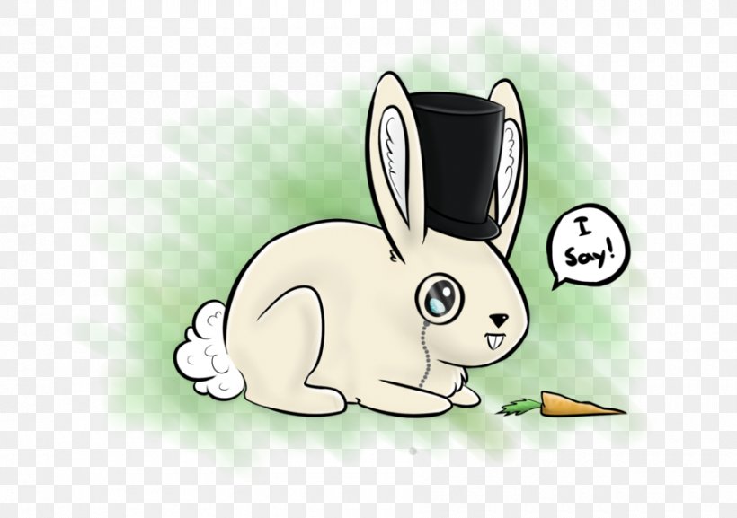 Domestic Rabbit Hare Drawing Art, PNG, 900x634px, Rabbit, Art, Cartoon, Deviantart, Digital Art Download Free