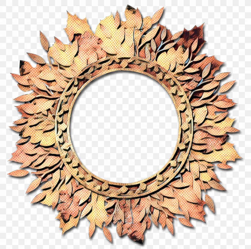 Leaf Circle, PNG, 1600x1588px, Pop Art, Interior Design, Leaf, Metal, Mirror Download Free