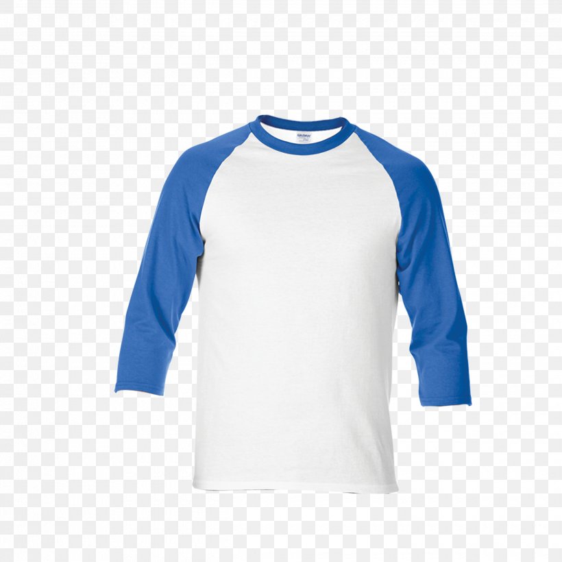 T-shirt Raglan Sleeve Clothing Gildan Activewear, PNG, 2480x2480px, Tshirt, Active Shirt, Blue, Clothing, Cobalt Blue Download Free